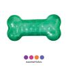 KONG Squeezz Crackle Bone Dog Toy - Medium Bone