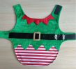 Christmas Dog Clothes Green Elf Pet Clothes