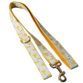 Yellow Banana Dog Traction Rope (Option: Traction rope-L)