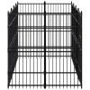 Outdoor Dog Kennel Steel 79.3 ft²