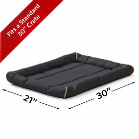 MidWest Ultra-Durable Dog Bed & Crate Mat, 30", Black (size: 48")